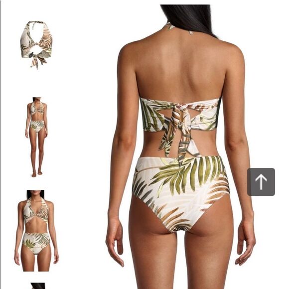 PATBO Palmeria Bikini bottoms hi waist XS - Picture 2 of 5